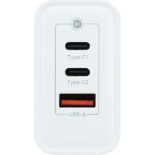 CoolBox COO-CUP-65CCA carregador de dispositivos móveis Universal Branco AC Interior
