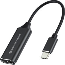 Conceptronic ABBY03B adaptador de cabo de vídeo HDMI Type A (Standard) USB Type-C Preto