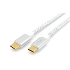 Equip 128355 Cabo USB 3.2 Gen 2 C para C, M M, 0,5 m, PD 100W , 4K 60Hz, 10Gbps, branco