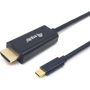 Equip Cabo USB-C para HDMI, M M, 1,0 m, 4K 30 Hz
