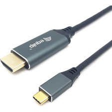Equip Cabo USB-C para HDMI, M M, 1,0 m, 4K 60 Hz