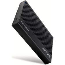 Axagon EE25-GTR USB-C 3.2 Gen 2 - SATA 6G 2.5\" externes Festplattengehäuse geriffelt Compartimento HDD SSD Preto 2.5"