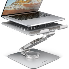 Axagon STND-LR Suporte para Computadores Portáteis Braço para computador portátil Prateado 43,9 cm (17.3")