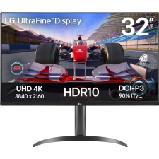 LG 32UR550K-B monitor de ecrã 80 cm (31.5") 3840 x 2160 pixels 4K Ultra HD Preto