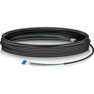 Ubiquiti Single-Mode LC Fiber Cable Cabo InfiniBand Fibra Ótica 91,44 m Preto