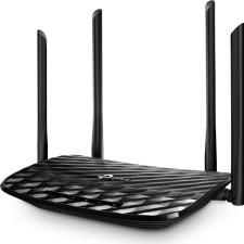 TP-Link Archer C6 router sem fios Gigabit Ethernet Dual-band (2,4 GHz   5 GHz) Preto