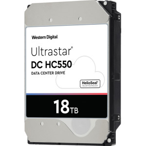 Western Digital Ultrastar DC HC550 unidade de disco rígido 18 TB 7200 RPM 512 MB 3.5" SAS