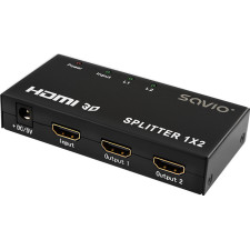 Savio CL-42 multiplicador de vídeo HDMI 2x HDMI