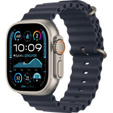 Apple Watch Ultra 2 OLED 49 mm Digital 410 x 502 pixels Ecrã táctil 4G Titânio Wi-Fi GPS
