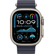 Apple Watch Ultra 2 OLED 49 mm Digital 410 x 502 pixels Ecrã táctil 4G Titânio Wi-Fi GPS