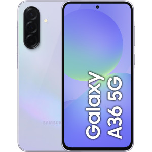 Samsung Galaxy A36 17 cm (6.7") Dual SIM Android 15 5G USB Type-C 8 GB 256 GB 5000 mAh Lavanda