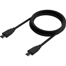 AISENS A107-0703 cabo USB USB 3.2 Gen 2x2 1,5 m USB C Preto