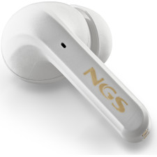 NGS ARTICA TROPHY Auscultadores Sem fios Intra-auditivo Chamadas Música USB Type-C Bluetooth Dourado, Branco