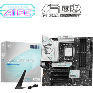 MSI B860M GAMING PLUS WIFI motherboard Intel B860 LGA 1851 (Socket V1) micro ATX