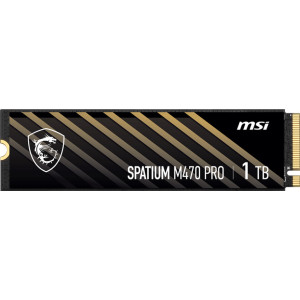 MSI Spatium M470 PRO PCIe 4.0 NVMe M.2 1TB PCI Express 4.0 3D NAND