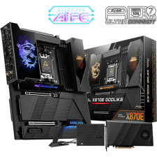 MSI MEG X870E GODLIKE motherboard AMD X870E Ranhura AM5 ATX extensível