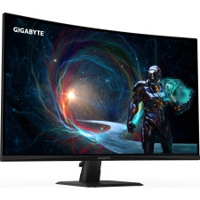 GIGABYTE GS32QCA LED display 80 cm (31.5") 2560 x 1440 pixels Quad HD Preto