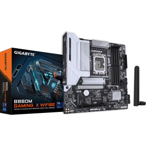GIGABYTE B860M GAMING X WIFI6E motherboard Intel B860 LGA 1851 (Socket V1) micro ATX