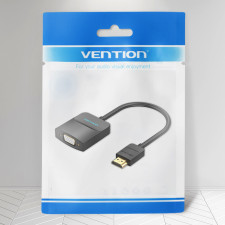 Vention 42154 adaptador de cabo de vídeo 0,15 m HDMI Type A (Standard) VGA (D-Sub) Preto