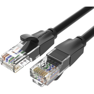 Vention IBEBH cabo de rede Preto 2 m Cat6 U UTP (UTP)