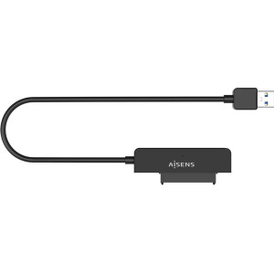 AISENS ASE-25A03B Caixa para Discos Rígidos Caixa de disco rígido Preto 2.5" Energia por USB