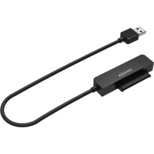 AISENS ASE-25A03B Caixa para Discos Rígidos Caixa de disco rígido Preto 2.5" Energia por USB