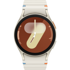 Samsung Galaxy Watch7 3,3 cm (1.3") AMOLED 40 mm Digital 432 x 432 pixels Ecrã táctil 4G Creme Wi-Fi GPS