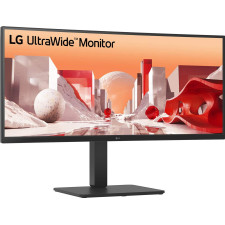 LG 34BA85QE-B monitor de ecrã 86,4 cm (34") 3440 x 1440 pixels Wide Quad HD LCD Preto
