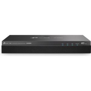 TP-Link VIGI NVR2008H-8MP gravador de vídeo em rede (NVR) Preto