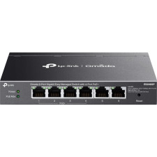 TP-Link Omada ES206GP switch de rede Gerido Gigabit Ethernet (10 100 1000) Power over Ethernet (PoE) Preto