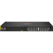 HPE Aruba Networking 6100 24G Class4 PoE 4SFP+ 370W Gerido L3 Gigabit Ethernet (10 100 1000) Power over Ethernet (PoE) 1U Preto