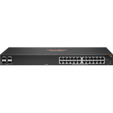 HPE Aruba Networking 6100 24G 4SFP+ Gerido L3 Gigabit Ethernet (10 100 1000) 1U Preto