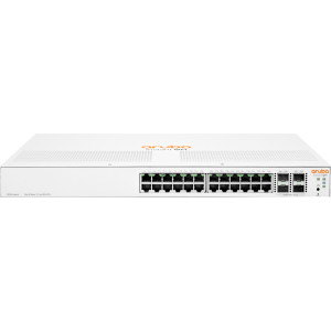 HPE Networking Instant On Switch 24p Gigabit 4p SFP+ 1930 Gerido L2+ Gigabit Ethernet (10 100 1000) 1U Branco