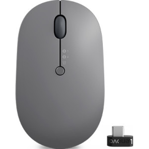 Lenovo Go Wireless Multi Device rato Escritório Ambidestro RF Wireless + Bluetooth + USB Type-A Ótico 2400 DPI