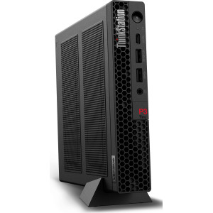 Lenovo ThinkStation P3 Tiny Intel® Core™ i7 i7-14700T 32 GB DDR5-SDRAM 1 TB SSD NVIDIA T1000 Windows 11 Pro Mini PC Workstation