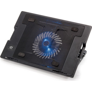 Conceptronic CNBCOOLSTAND1F base de refrigeração para computador 43,2 cm (17") Preto