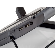Conceptronic CNBCOOLSTAND1F base de refrigeração para computador 43,2 cm (17") Preto