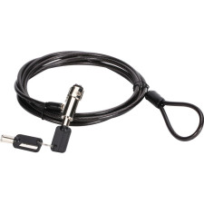 Conceptronic CUSTODIO02BN cadeado antirroubo Preto 1,8 m