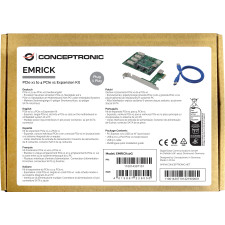 Conceptronic EMRICK10G placa adaptador de interface Interno PCIe