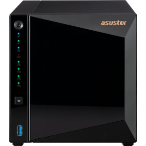 Asustor DRIVESTOR 4 Pro Gen2 AS3304T V2 NAS Realtek RTD1619B 2 GB DDR4 ADM Preto