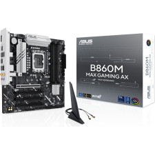 ASUS B860M MAX GAMING AX Intel B860 LGA 1851 (Socket V1) micro ATX