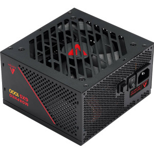 ABYSM Morpheo GX5 1000W fonte de alimentação 20+4 pin ATX ATX Preto, Vermelho