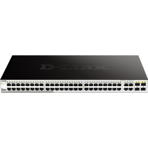 D-Link DGS-1210-48 switch de rede Gerido L2 Gigabit Ethernet (10 100 1000) 1U Preto