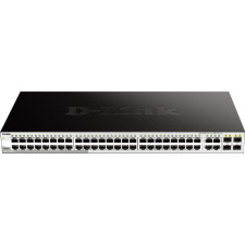 D-Link DGS-1210-48 switch de rede Gerido L2 Gigabit Ethernet (10 100 1000) 1U Preto
