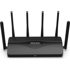 Mercusys MR47BE router sem fios 2.5 Gigabit Ethernet Tri-band (2.4 GHz   5 GHz   6 GHz) Preto