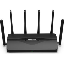 Mercusys MR47BE router sem fios 2.5 Gigabit Ethernet Tri-band (2.4 GHz   5 GHz   6 GHz) Preto