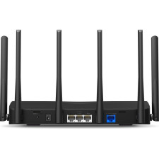 Mercusys MR47BE router sem fios 2.5 Gigabit Ethernet Tri-band (2.4 GHz   5 GHz   6 GHz) Preto