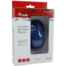 Equip 245112 rato Escritório Ambidestro RF Wireless Ótico