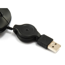 Equip 245103 rato Viagem Ambidestro USB Type-A Ótico 1000 DPI