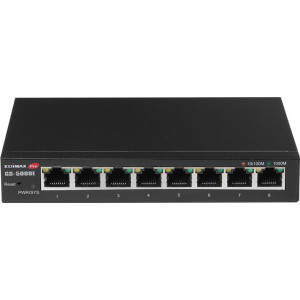 Edimax GS-5008E switch de rede Gerido Gigabit Ethernet (10 100 1000) Preto